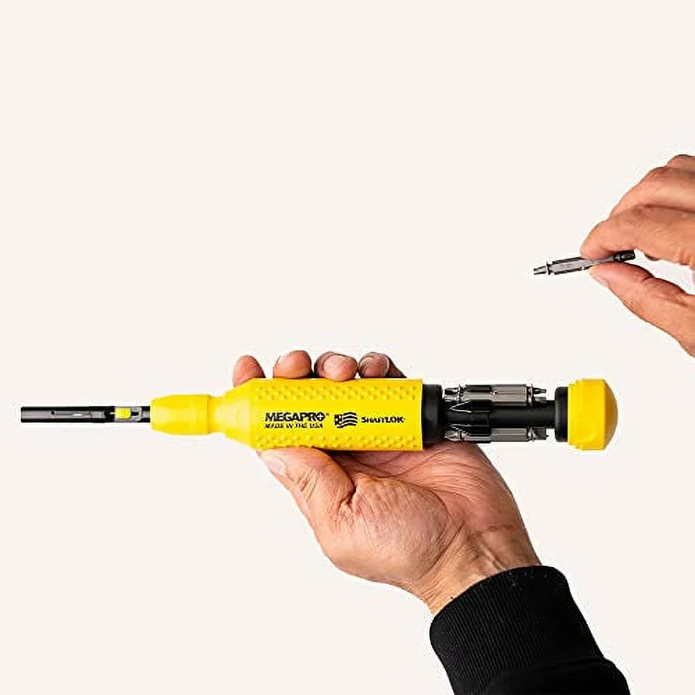 Yellow MegaPro ShaftLok in 15-In-1 151SL44 Driver