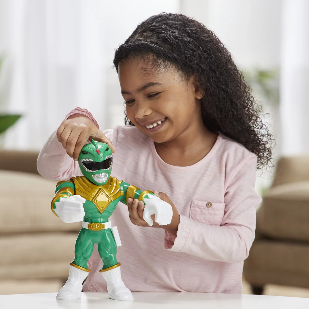 Mega Rangers Green Heroes Action Playskool Ranger Figure Mighties Power