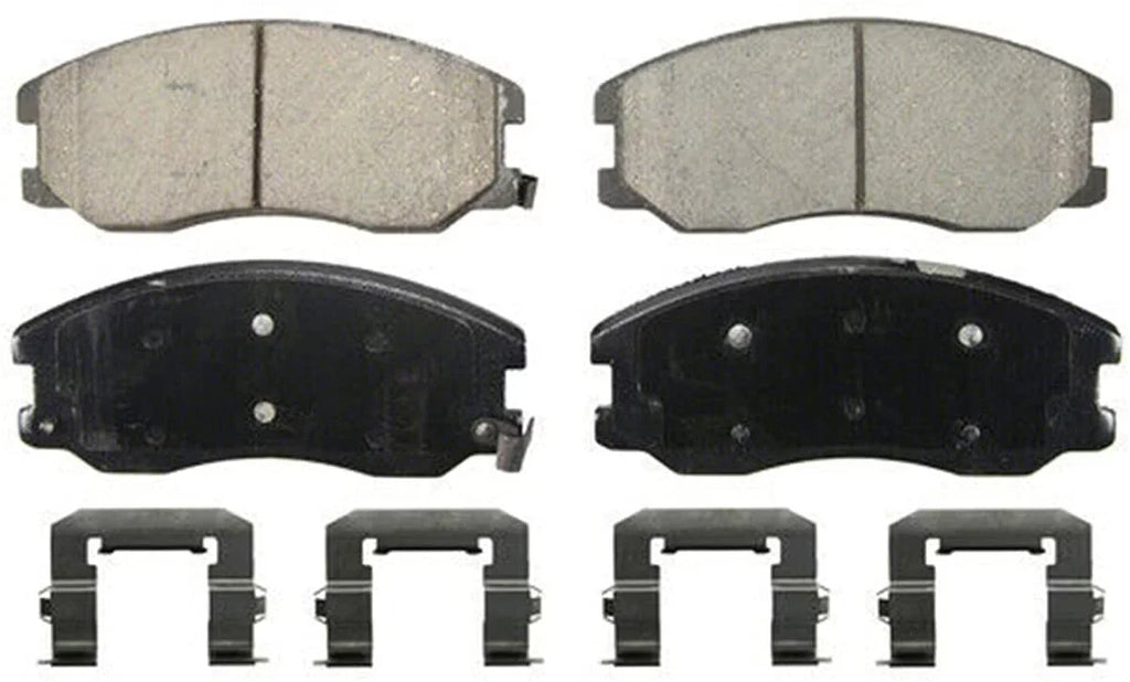 Sport and Pontiac Vue Front Axle VUE Captiva for 4 XE Brake Equinox Torrent Pads 2008-2009 Suzuki Chevrolet XL-7, SATURN - Saturn Pads Fits Detroit Ceramic Rear Brake select: Replacement