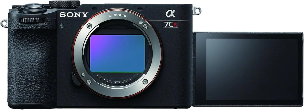 Sony Interchangeable Hybrid 7CR Black Alpha Full-Frame Camera - Lens