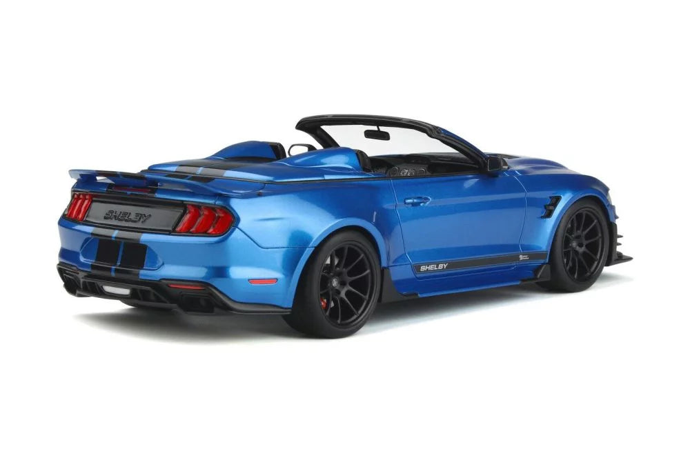 Shelby - GT GT398 2022 Blue Snake Speedster Scale Car Spirit - Resin 1/18 Convertible, Super
