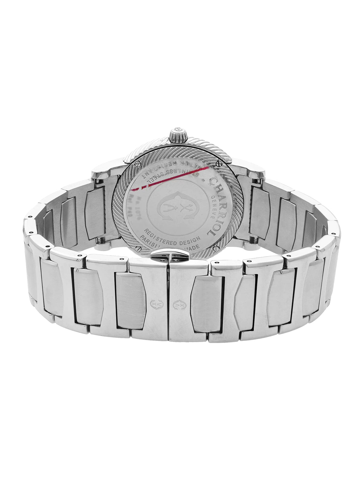 Mens Charriol Quartz 40mm Parisii Dial Stainless Steel Blue P40S2.930.002 Watch