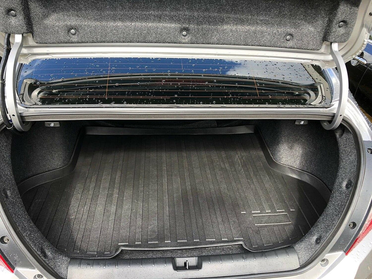 Honda – Easy Liner Lip Laser Raised Trunk – – with Trunk Non-Slip EACCESSORIES Cargo Trunk for Weather-Resistant Install – 2016-2021 – Mat Design Sedan Cars Rubber Mats to Pre-Cut EA Car for Civic Mat