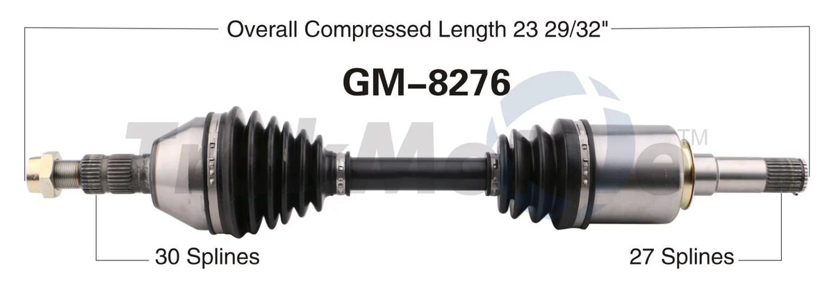 LIMITED CHEVROLET Fits IMPALA, 2016 Shaft Axle CHEVROLET MALIBU 2014-2020 CV select: