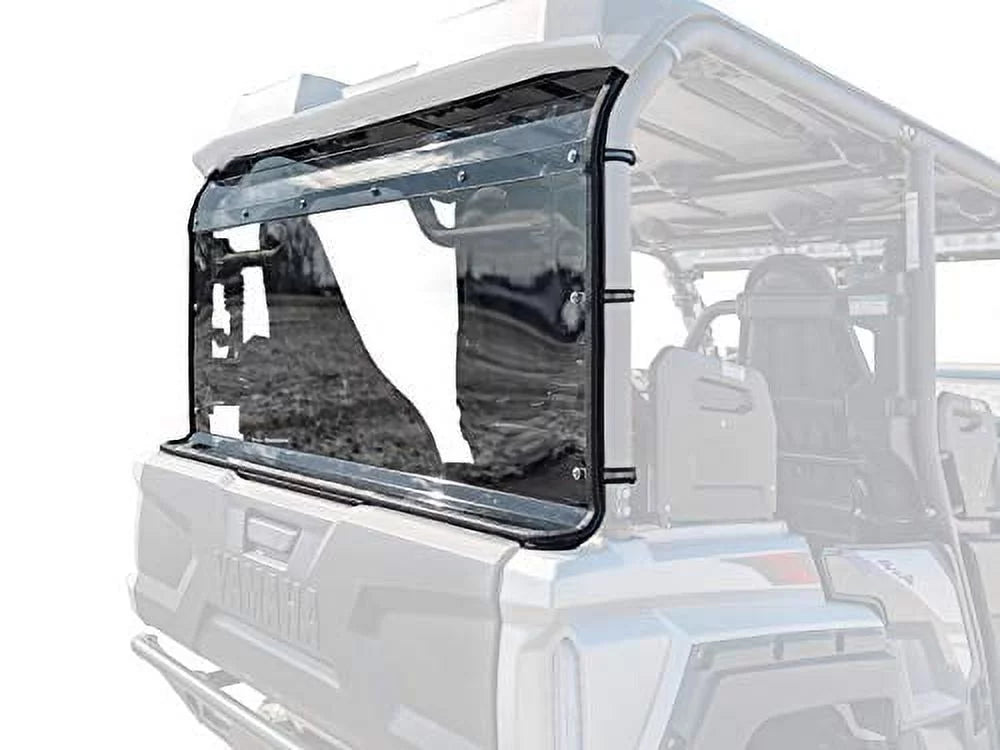 and Made|RWS-Y-WV-X4-76 for SuperATV Rear Windshield Polycarbonate|250x UTV Wolverine 25x Acrylic|USA Glass Than Yamaha Stronger Stronger 1/4? 2018+ Than Lightly X4|Made of Tinted