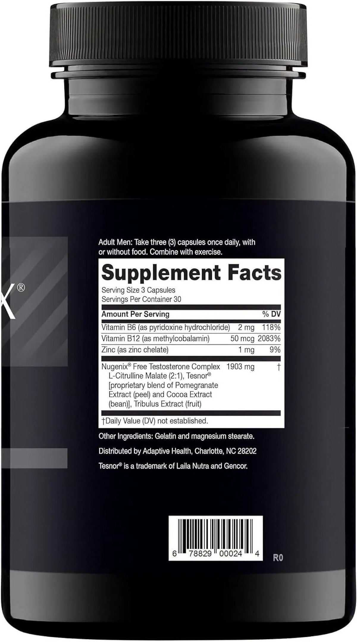 for Testosterone Booster - T Free 90 Men, Boost Nugenix Count