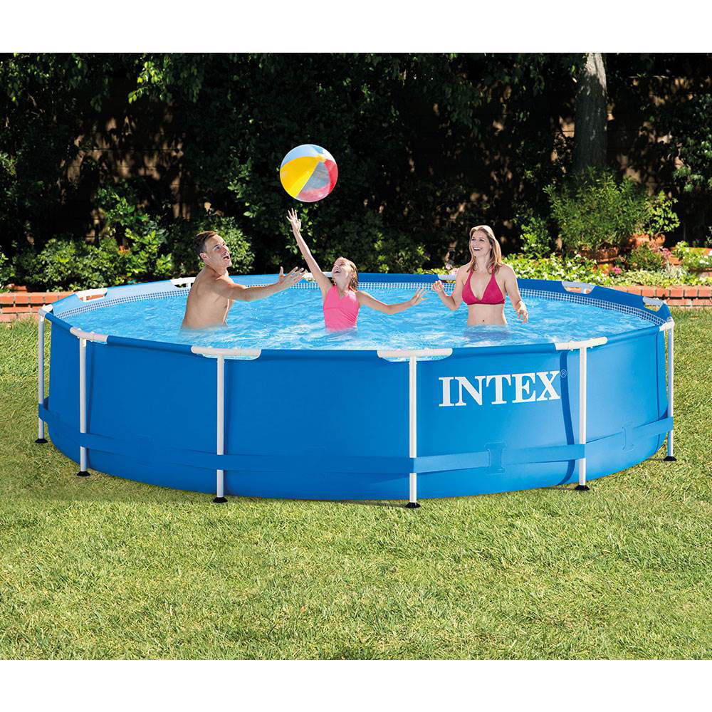 (Open Metal Pack) Foot 12 Inches (2 Pool 30 Frame Box) x Intex