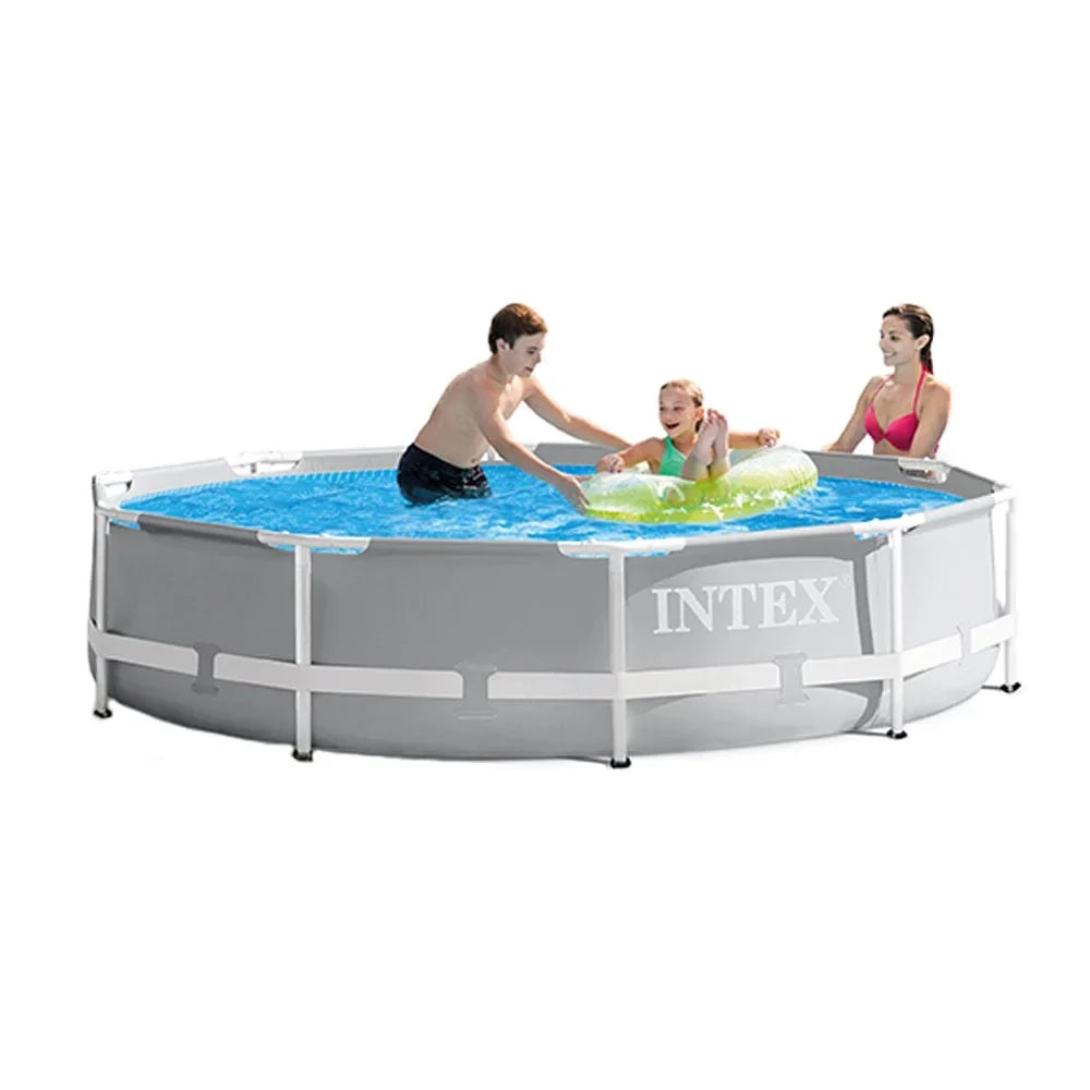 10' and Maintenance Kit 30" x Ground Above Prism Pool INTEX Frame Swimming