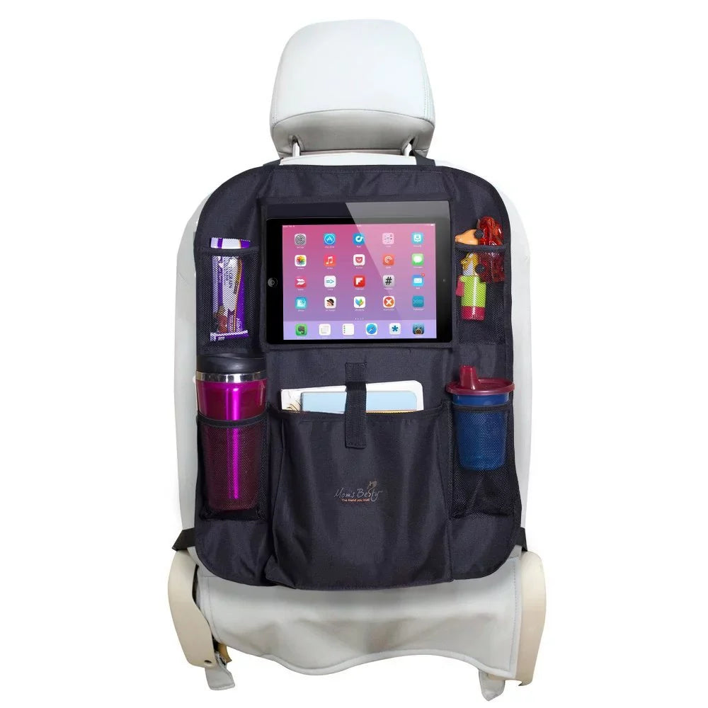 '- Touch Mom's Protector, Seat Car Tablets Organizer iOS Holder for Screen Besty - Auto Kids Tablet Android & Back Multipurpose Organizer Back as Use Seat Kick and Toddlers for Mat, Car