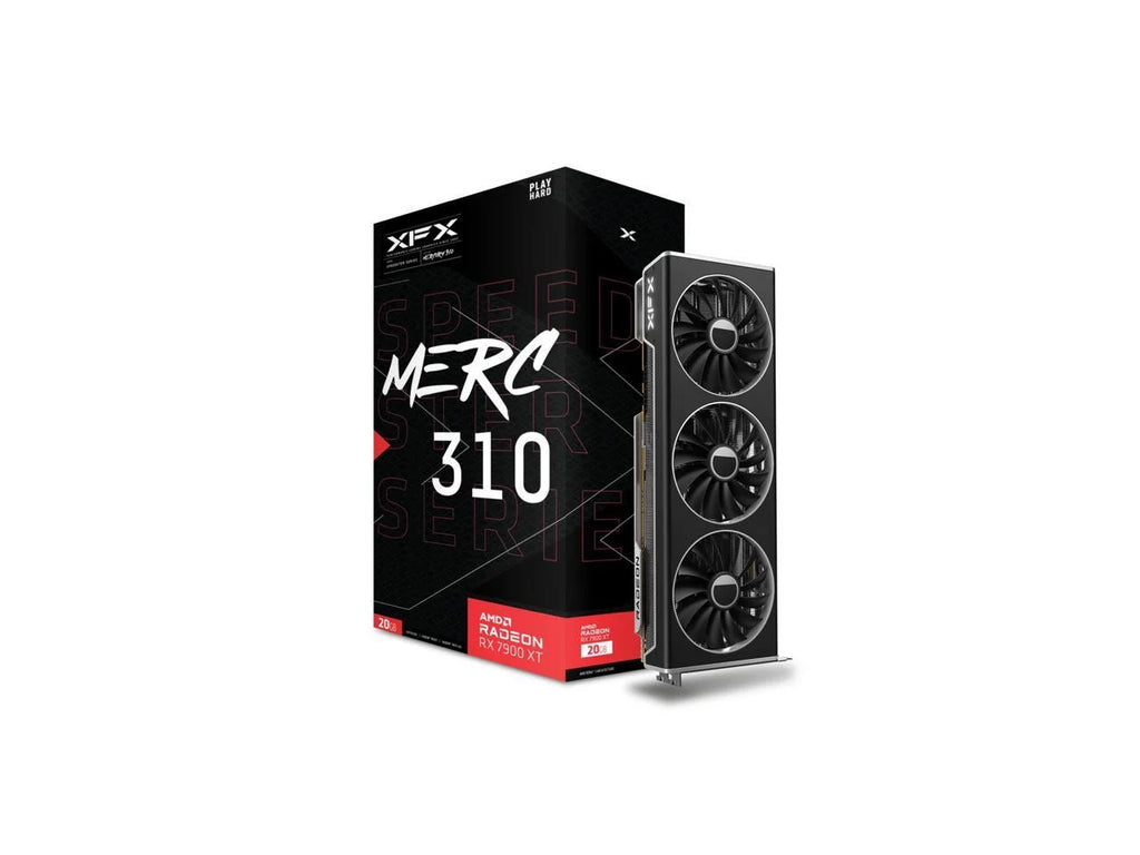 MERC310 GDDR6 Card SPEEDSTER RX 7900 Video RX-79TMERCB9 PCI Radeon XFX x16 Express 20GB 4.0 XT