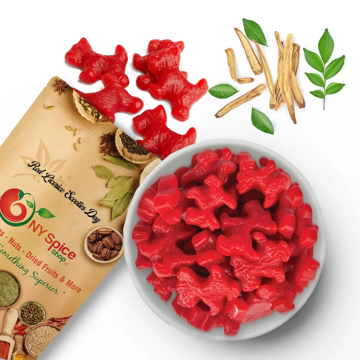 Strawberry - Liquorice Pound Australian Scottie 1 Candy - Red Bulk Licorice Licorice Candy Dogs Red - - Licorice Candy Licorice -