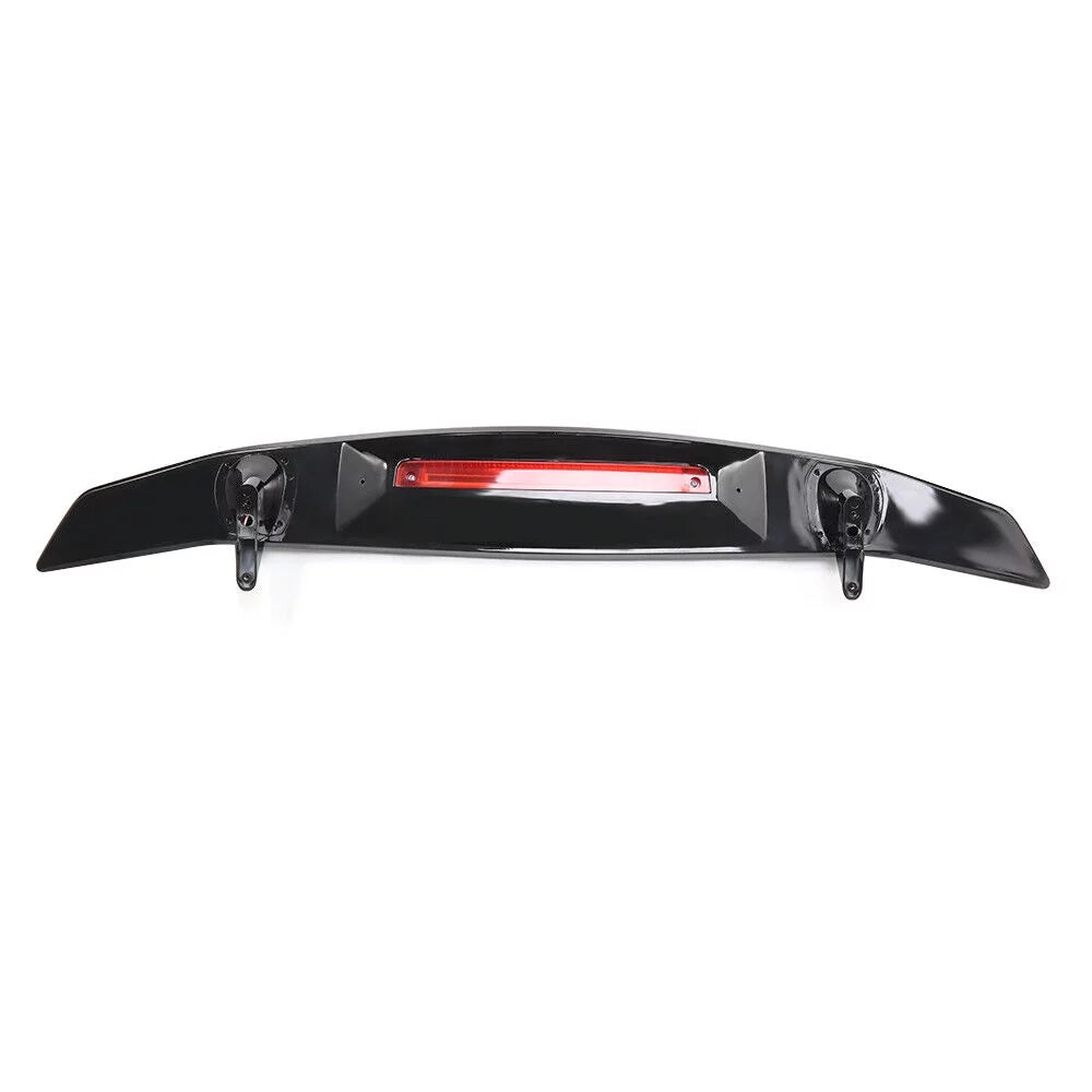 Spoiler Brake Honda Trunk Glossy Light For Civic 2016-2021 Sedan Wing Lip Black