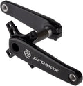 180mm, HF-2 24mm Promax 2-Piece, Spindle, Black Crankset -