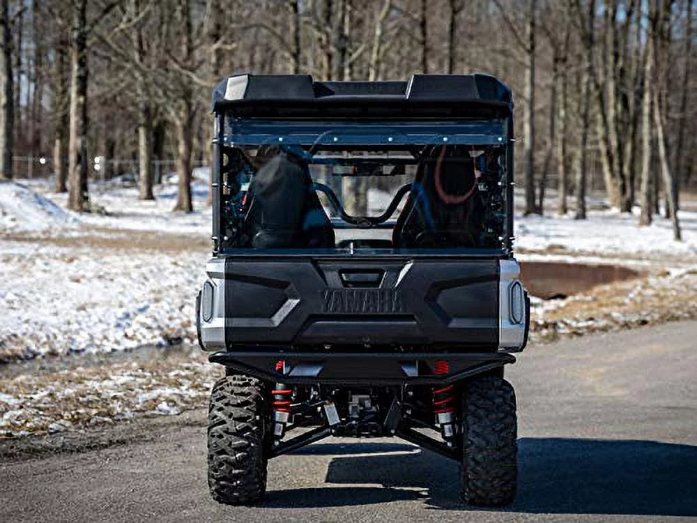 and Made|RWS-Y-WV-X4-76 for SuperATV Rear Windshield Polycarbonate|250x UTV Wolverine 25x Acrylic|USA Glass Than Yamaha Stronger Stronger 1/4? 2018+ Than Lightly X4|Made of Tinted