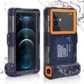 UrbanX with to Case Surfing Housing P Professional Smart Underwater And for Photo [15m/50ft] Snorkeling Z Waterproof Up Diving Swimming LCD Inch Protective all Phones 6.9 Lanyard Video