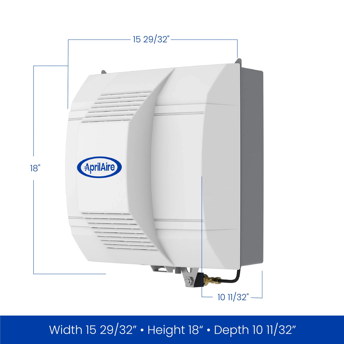 Fan-Powered 700 for Large Humidifier Humidifier Homes Capacity Sq. - Furnace Ft. - to 4,200 up Automatic AprilAire Whole-House