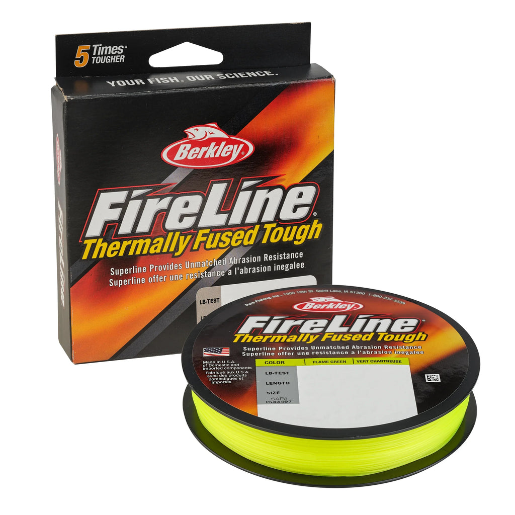 Berkley 2.7kg 6lb FireLine® Flame Line Superline, Fishing | Green,