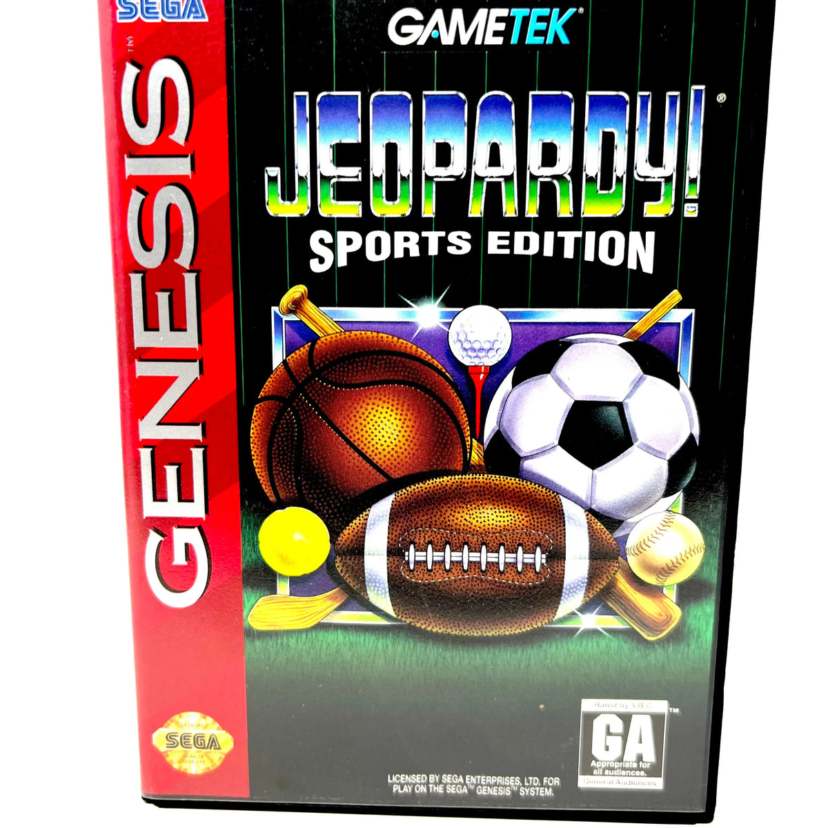 Sports Genesis Sega Edition Jeopardy Game Ten