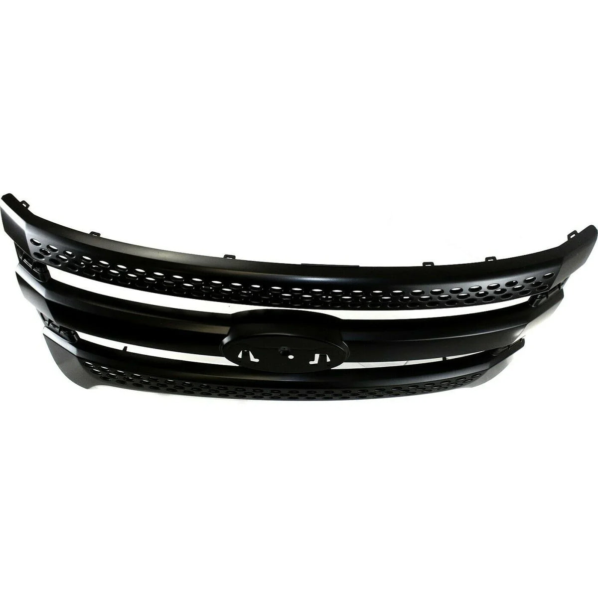 Black For 2013-2015 Police Interceptor Grille Explorer Utility Ford 2011-2015
