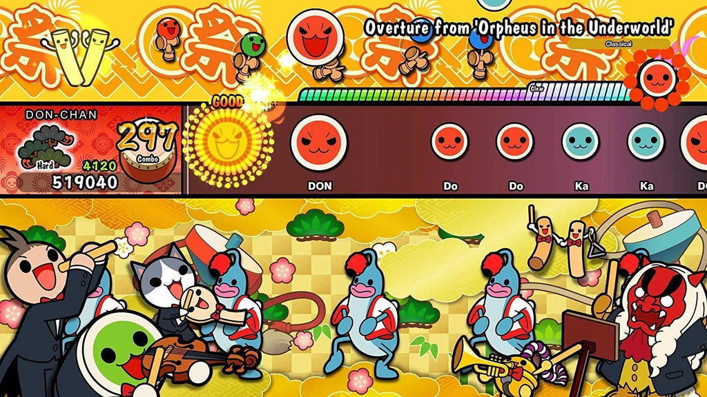 Tatsujin: Drum Switch] no Fun! [Nintendo Taiko 'n'