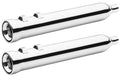 Chrome (6107) 4" Cobra Hater Mufflers Neighbor
