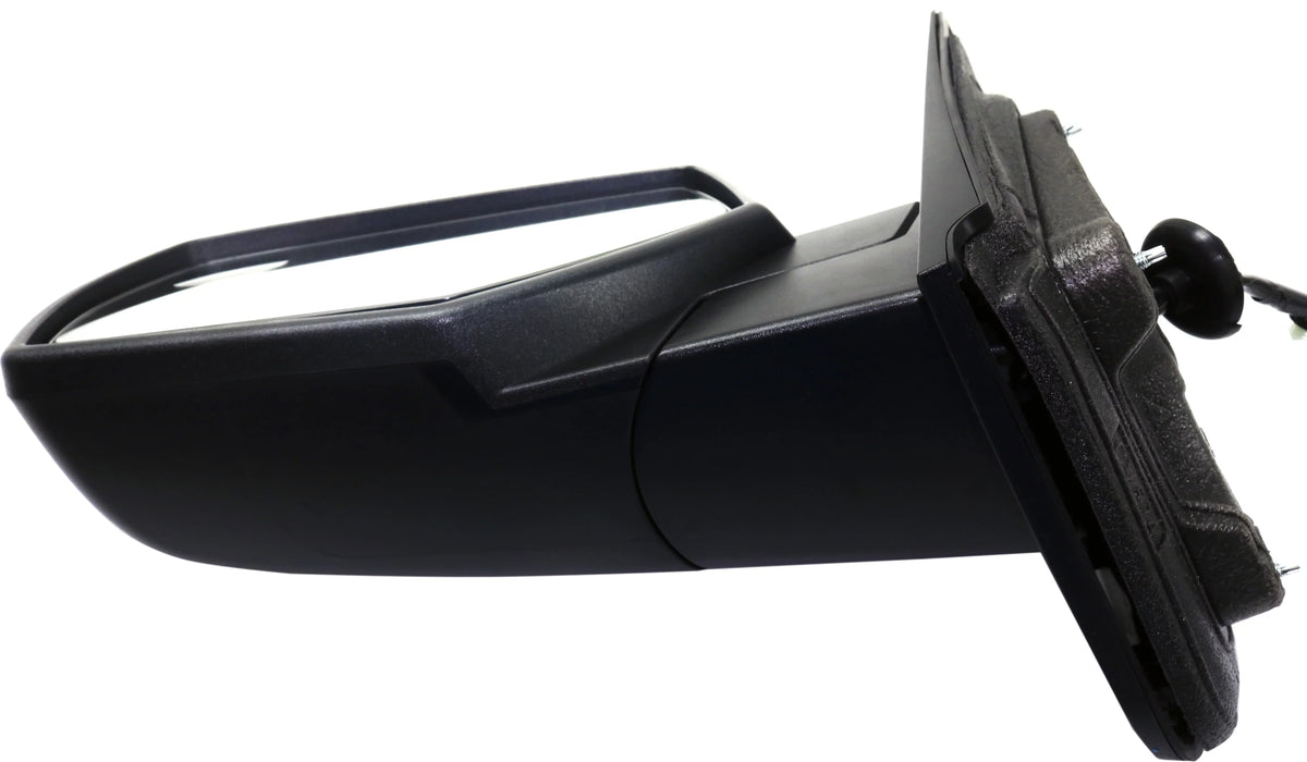 Left Compatible Sierra Mirror Heated Kool-Vue 2015-2018 Side 2500 With HD Chevrolet Driver 3500 Silverado GMC Chrome