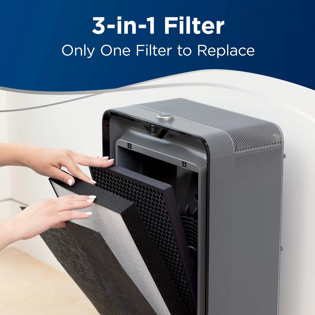 for AeroFresh sq. Air air200 Purifier rooms BISSELL 266 ft., up 3330W to