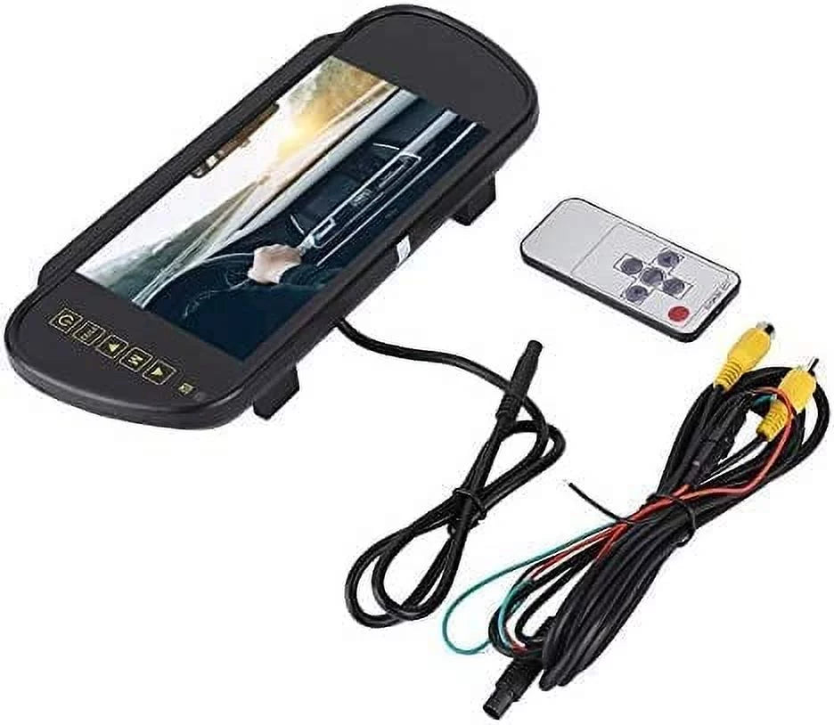 Bileeko 7 Inch Screen LCD View Rear for Vehicle Car Mirror Monitor Parking