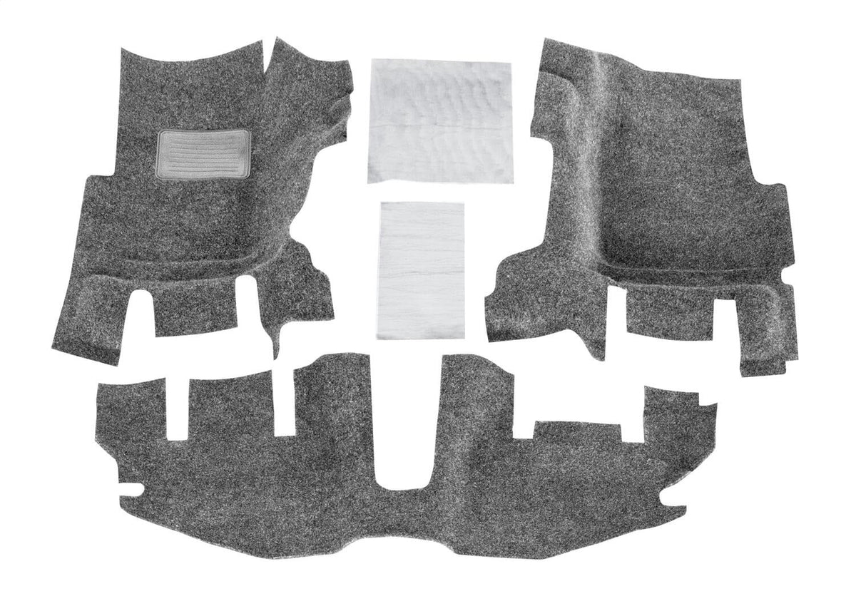 Jeep Wrangler X BedRug Center select: 2006 TJ (w/o Compatible by Kit Console)-Heat with 3Pc Floorr TJ, / Shields Front 1997-2005 Wrangler / Jeep RealTruck