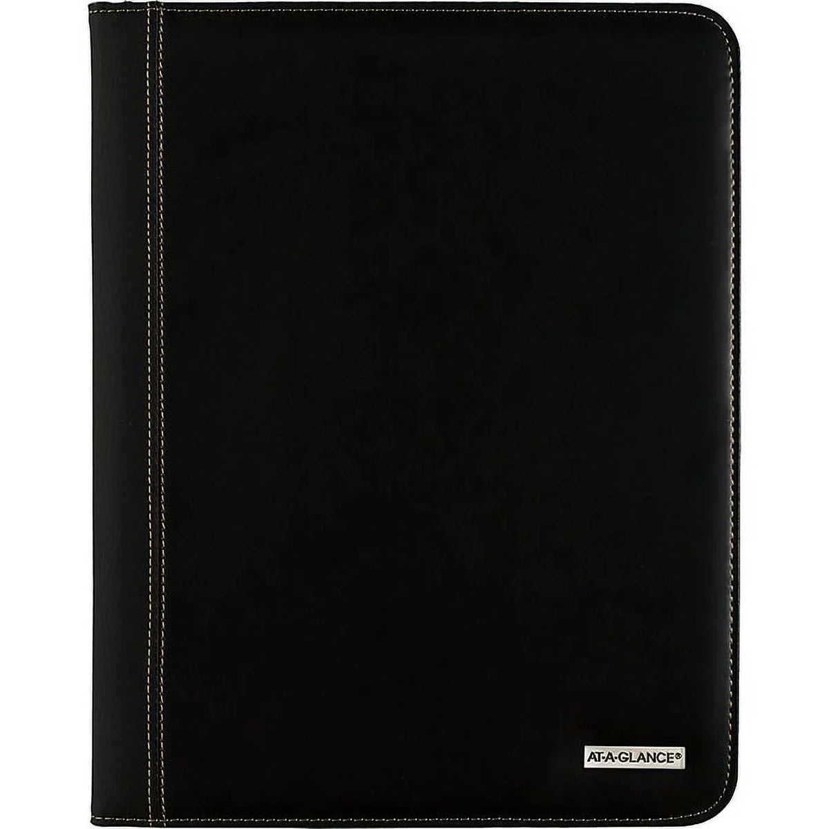 Black, 11", January 2021 January to AT-A-GLANCE® 13-Month x 2020 Padfolio, 9" Executive Monthly