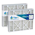 AC Furnace Air Merv 19x20x4-1/4 Tier1 8 for 2 Replacement Carrier Filter Pack