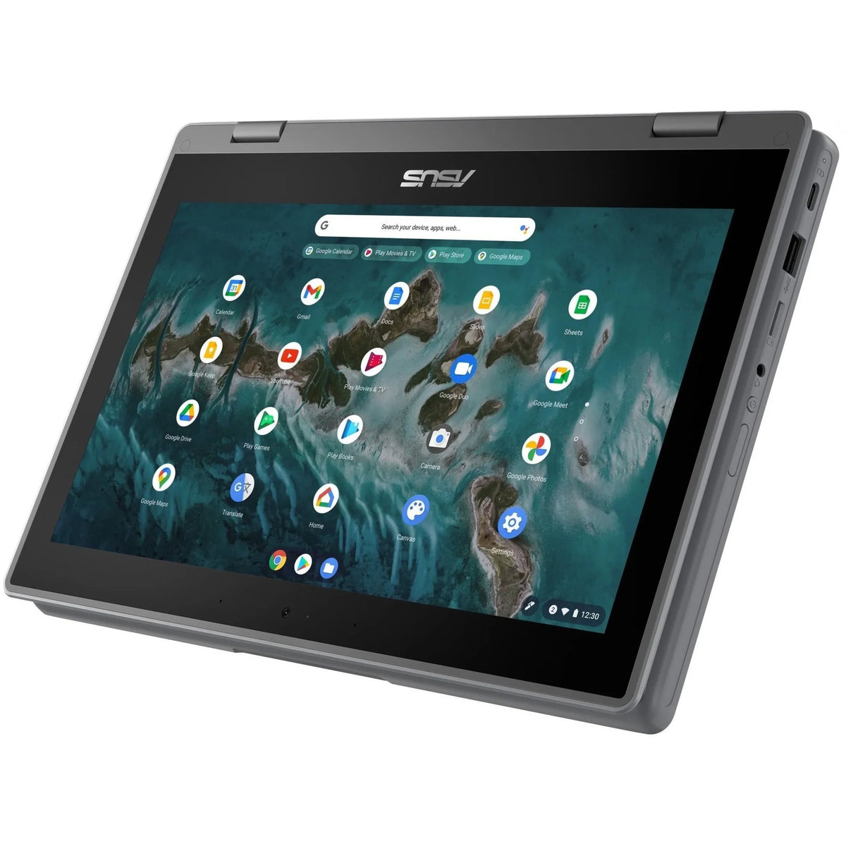 ChromeOS, 11.6" Touchscreen, N5100, CR1100FKA-YZ184T Flip Celeron Intel 64GB SSD, Asus Chromebook
