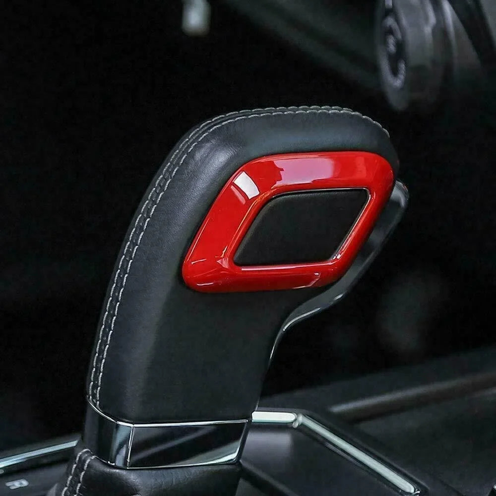 Kit Console F150 Center Cover Set 28pcs Teledu Red Interior Full Trim