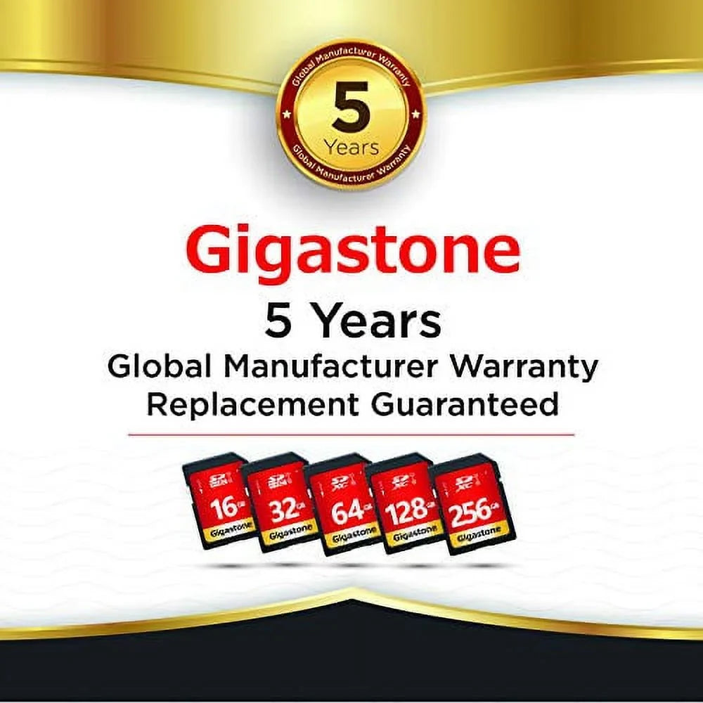 pack Card, Up Class (5x32GB) 80MB/s SDHC U1 32GB to Memory Gigastone 5 UHS-I 10 Card