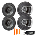 Bundle Pair Powersports Includes with 6.5" 2 MM652 Polk Coaxial Speakers Marine Certification and