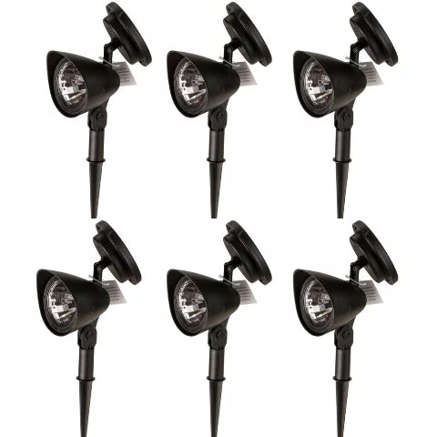 B09VLF93KF 6 Pack Solar 12.5" Lights/Lighting Spotlight, Outdoor Driveway, Walkway, Yard, LED by Porch, Outdoor Patio ASIN: Westerly for