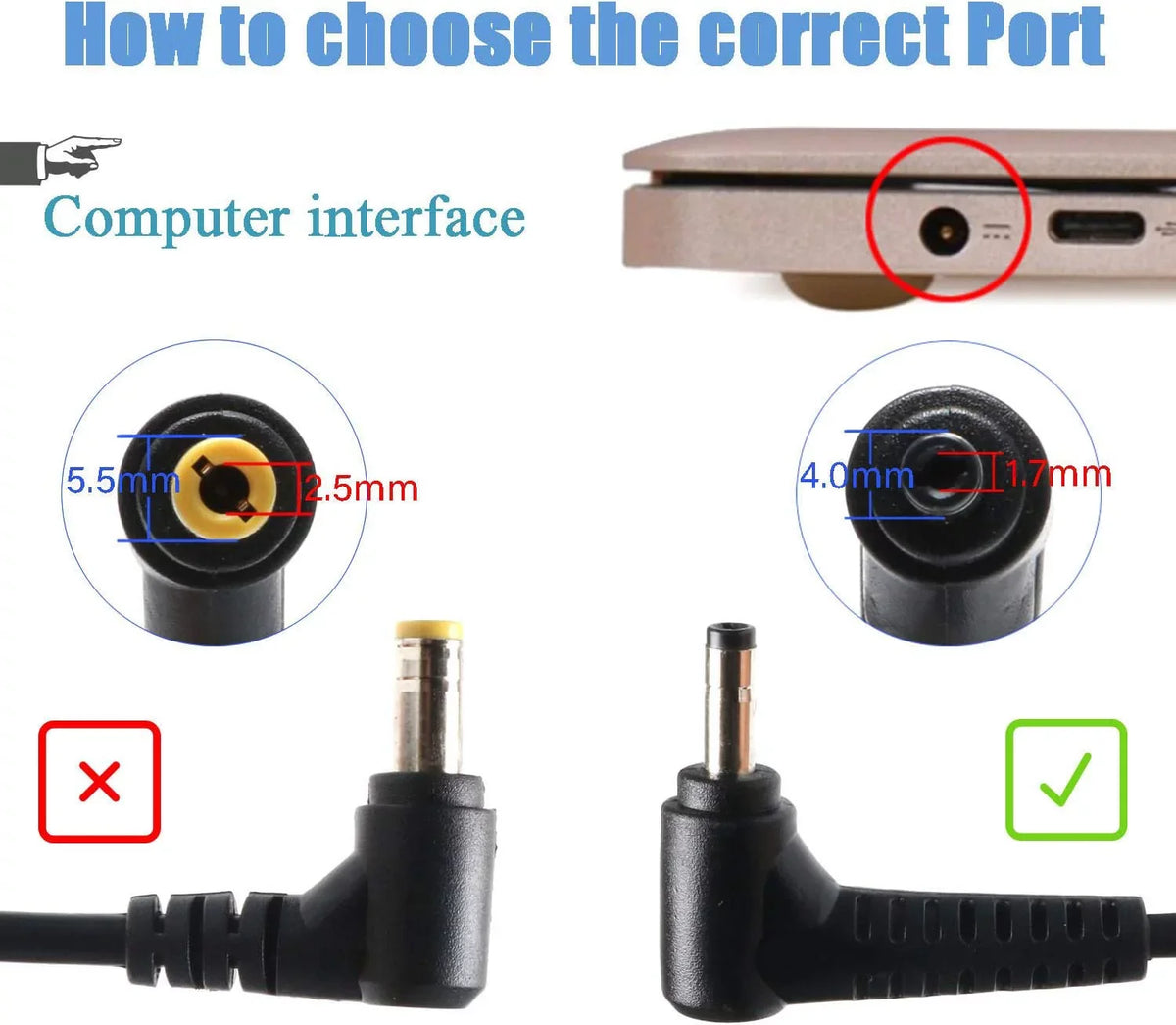 Charger P/N: 310 for 4 Lenovo IdeaPad Laptops Ac 100 110 1480 65W 100s/YOGA 510 510s 710 Adapter 510/Flex 710s 1580 710