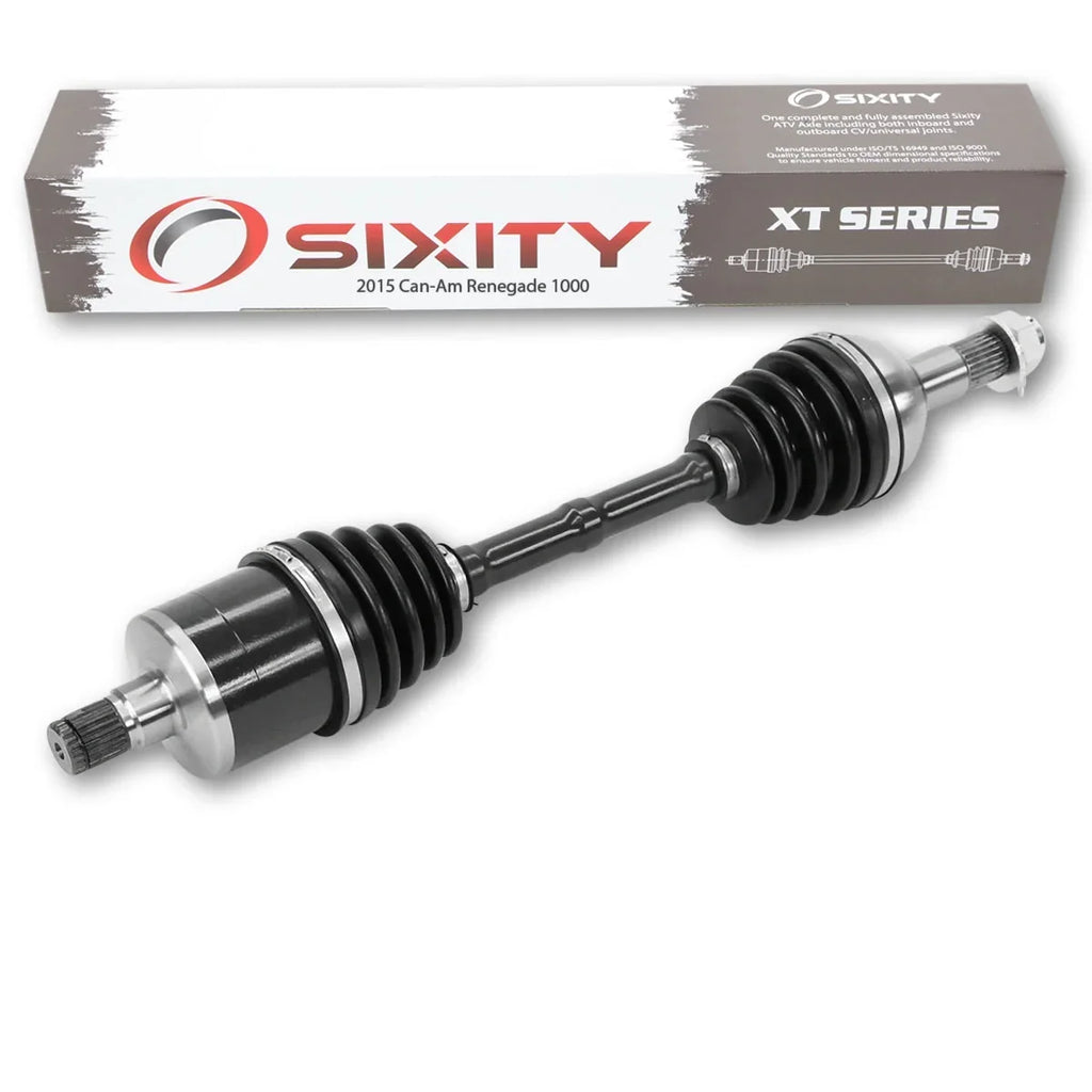 1000 Sixity Axle Rear XXC - compatible XT 4X4 EFI-STD Left with Can-Am Renegade 2015