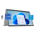 Newest Laptop,12th Home,Silver reader,Backlit HP 2-in-1 Envy RAM, 11 X360 Windows 2023 i7-1260P,32GB Iris SSD, Core Intel Graphics,Fingerprint Touchscreen Xe 1TB 15.6" Generation Intel