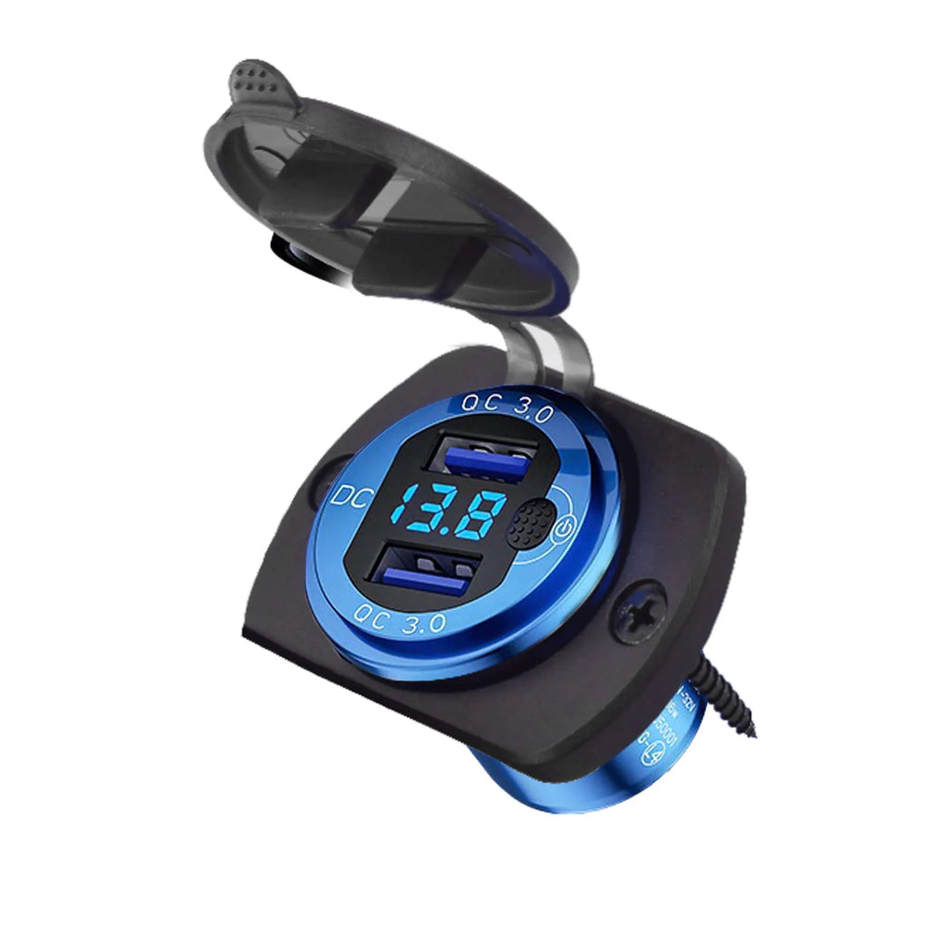 LED for Club Charging, 20A Switch NOKINS Deluxe DC DS Car Plus Light Kit Converter, Brake 1993-UP, USB DRL,