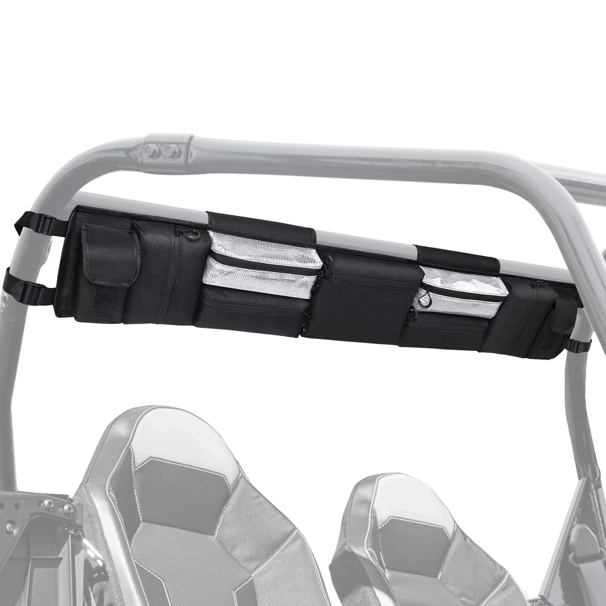 Kawasaki Black Most Storage Full Tools Polaris, UTVs Organizer, and Cage MICTUNING Solution Bag Bags, Cargo UTV Roll Yamaha Rear for UTVs, Size Storage Gear