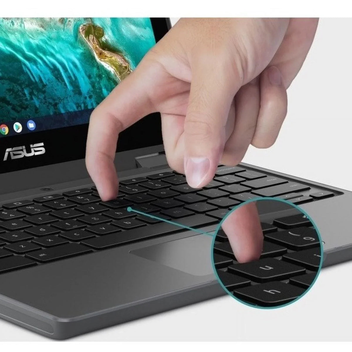 ChromeOS, 11.6" Touchscreen, N5100, CR1100FKA-YZ184T Flip Celeron Intel 64GB SSD, Asus Chromebook