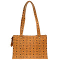 Brown Bag Visetos (Pre-Owned) Canvas Tote MCM