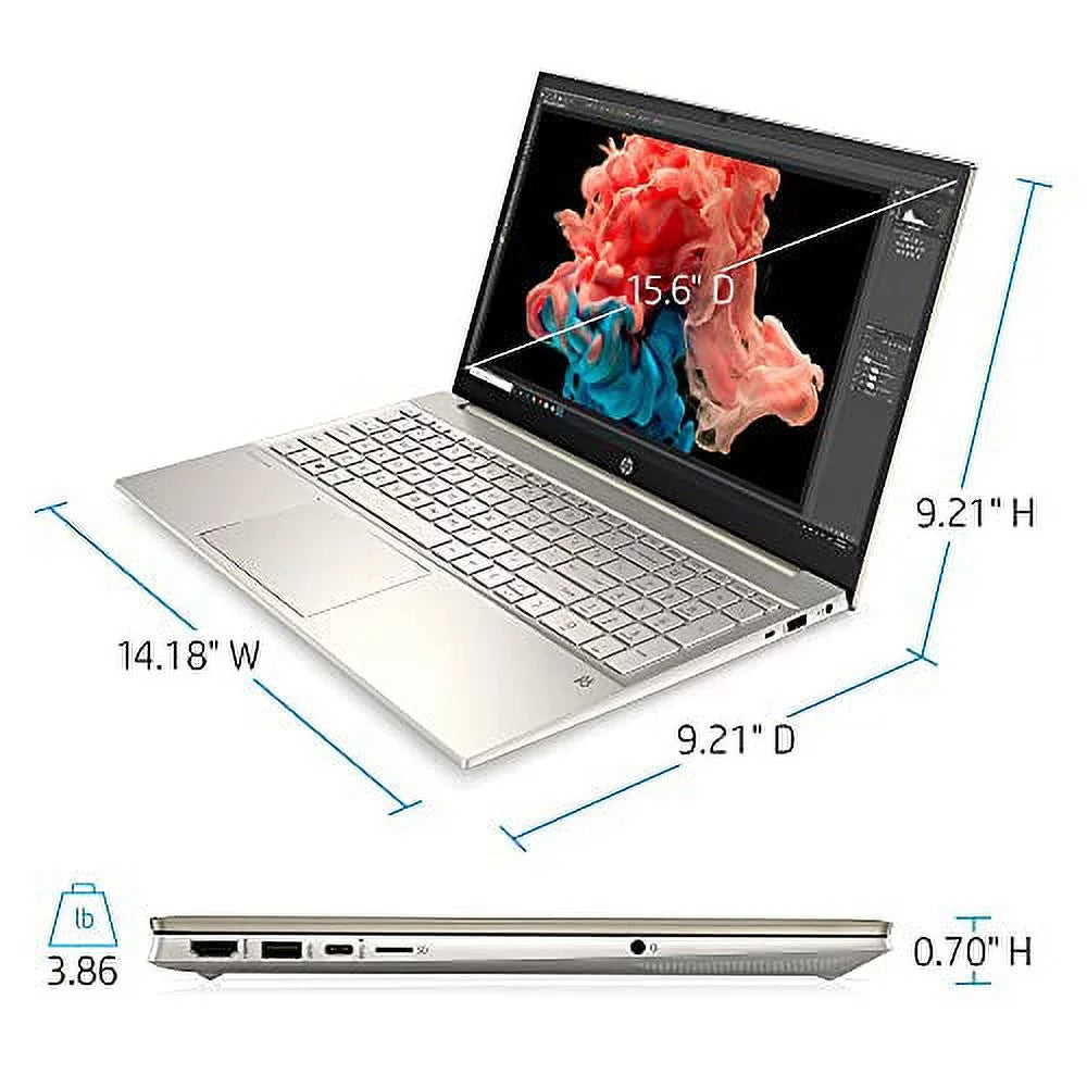 Pavilion FHD i7-1165G7 Intel DDR4 USB-C 32GB HP w/ Graphics 10 Backlit Gen WiFi-6 Keyboard Core Xe SSD NVMe Bluetooth HDMI Home Iris RATZK 16GB Laptop USB 2022 15.6" Windows 512GB Touchscreen 11th