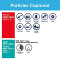Air 13.81 0.81) 14x20x1, 1000, Furnace dimensions x AC Filter, 6-Pack (exact Filtrete x Allergen Micro 19.81 MPR Defense,