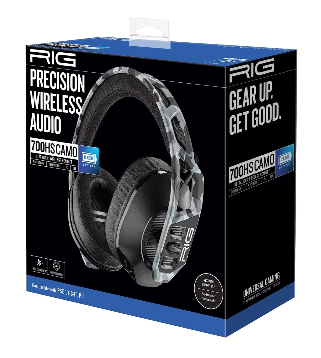 700 & Arctic Headset Mobile, PS4, Wireless RIG PC HS Gaming PS5, Camo PlayStation for