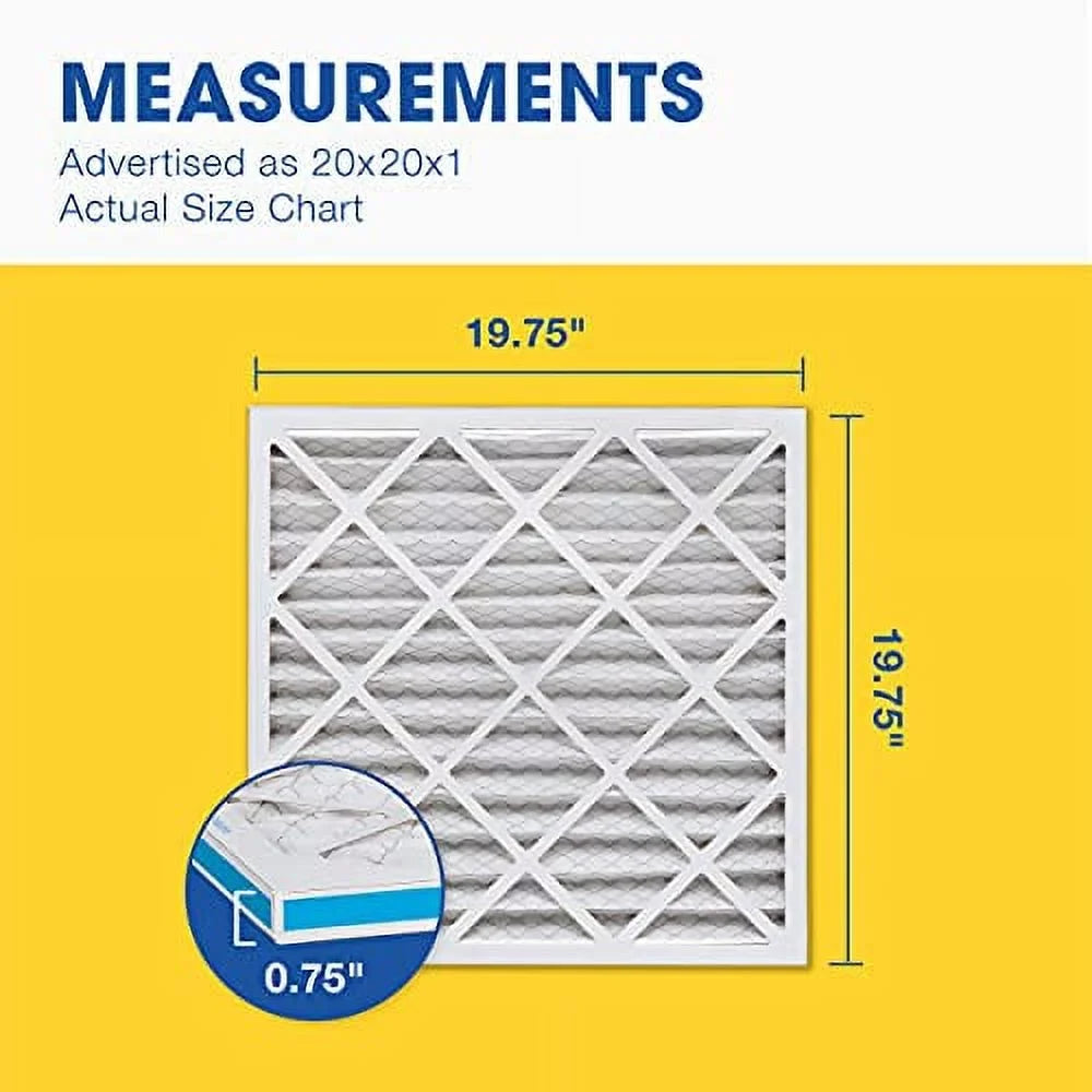 20x20x1, FIlter of Filter, Aerostar Air 6 20x20x1 MERV Box 13,