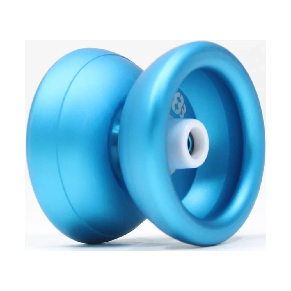 '- YoYo Stack OG Hub Yo-Yo (Aqua) Mono-Metal 888 YoYofactory -