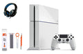 with Sony Console BOLT Headset PlayStation 4 Gaming Cleaning Bundle Kit Like New 500GB AXTION White