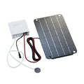 Silent Pump Pond Pump,Aquarium Air for Solar Friendly,6V Powered Air Solar Pump SunniMix Aerator Pond Eco Oxygenator Hydroponics Solar